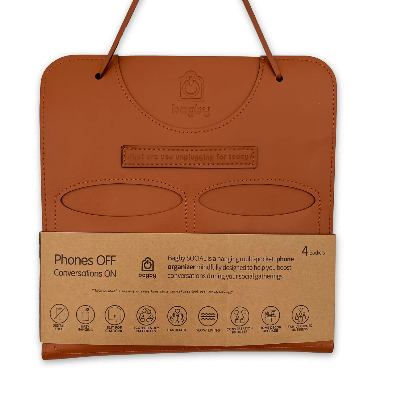 Bagby 4 Pocket Phone Holder - Vegan Leather - Image 7