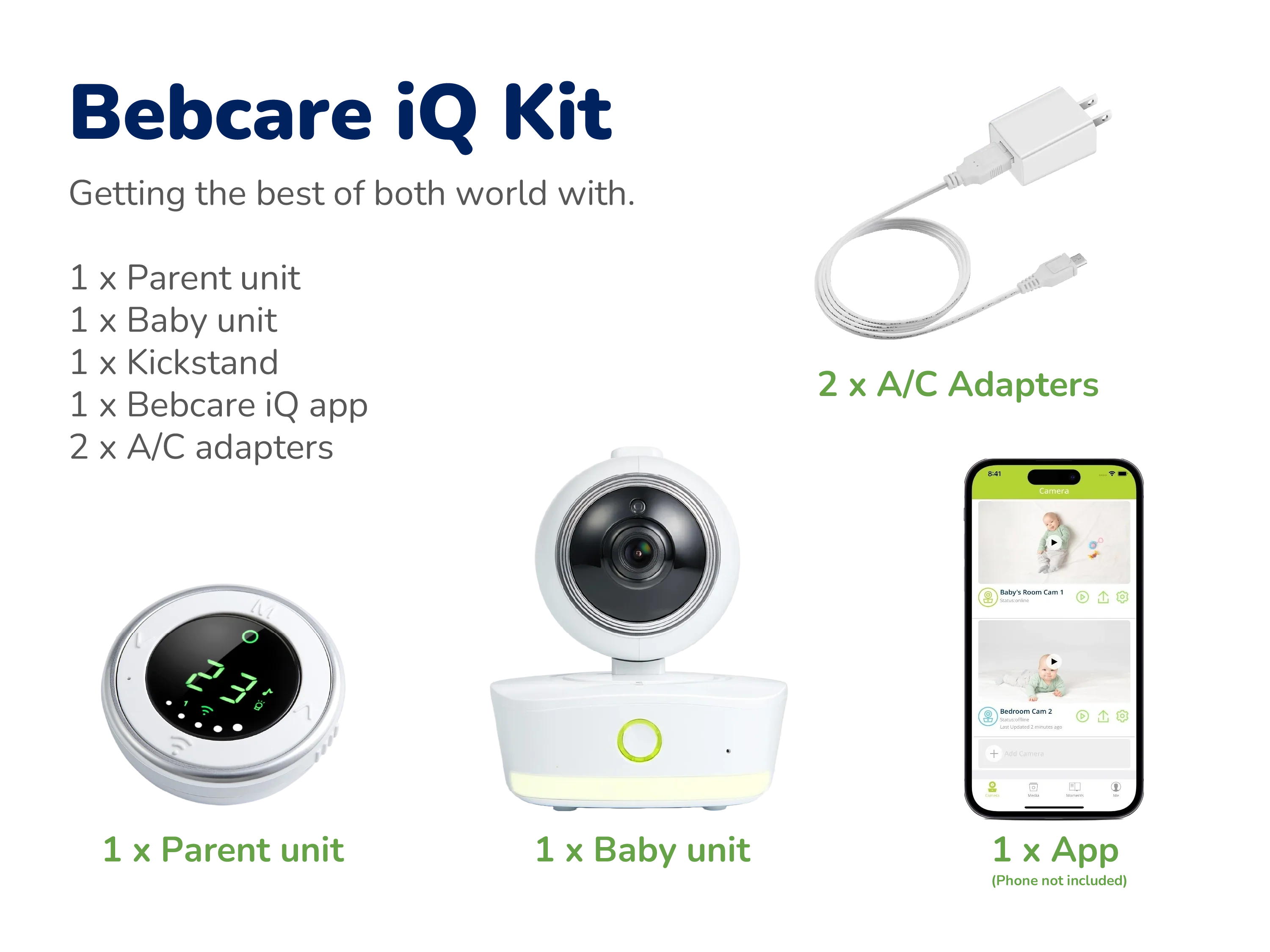 Bebcare Low-EMF IQ WiFi HD Baby Monitor - Image 11
