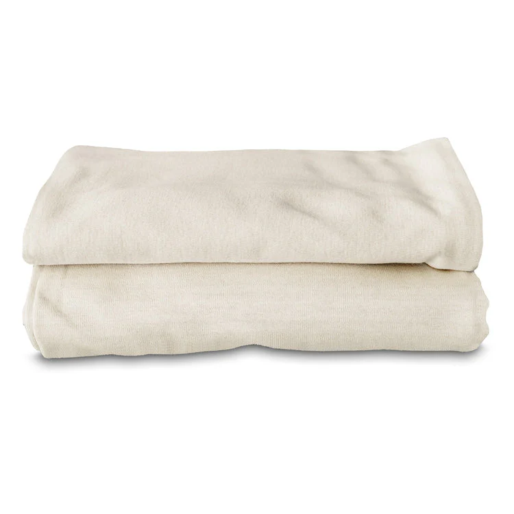 TRU47 Grounding & EMF Blocking Lounger Blanket - Beige - Image 2