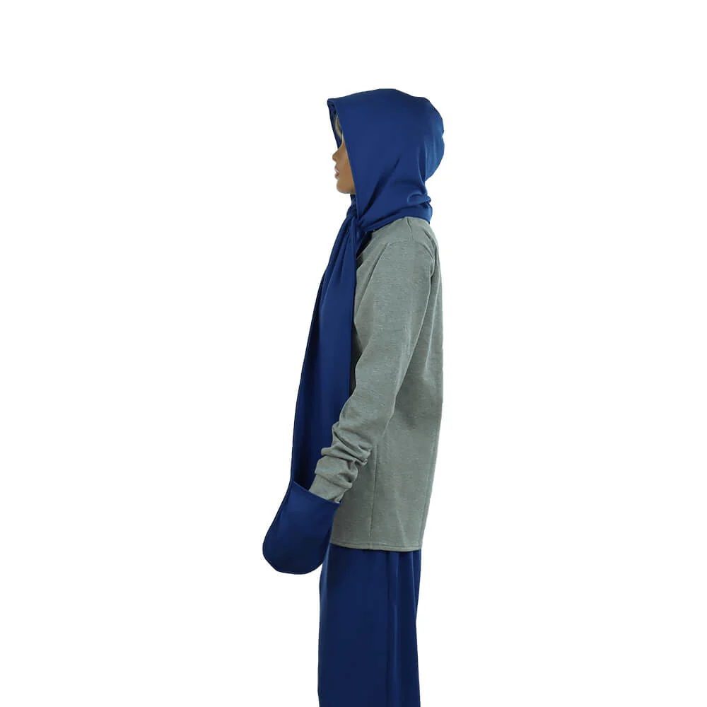 LessEMF Hooded Scarf with Pockets - Image 5