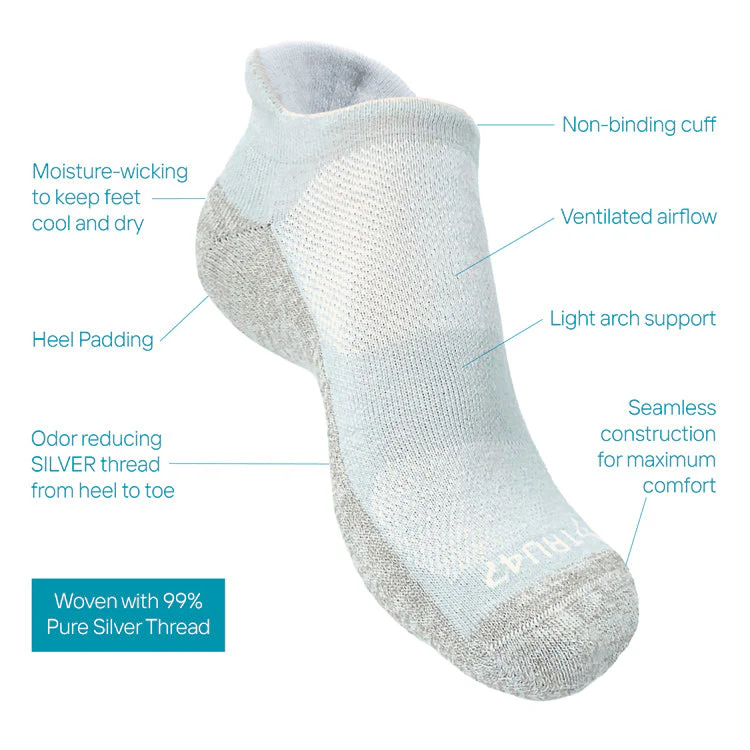 TRU47 Cotton Grounding Socks - Low Cut - Image 5
