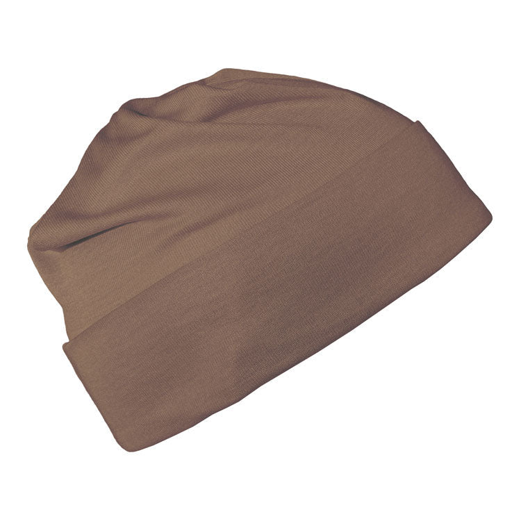 TRU47 Mocha Silver Jersey Modal Beanie - Image 4