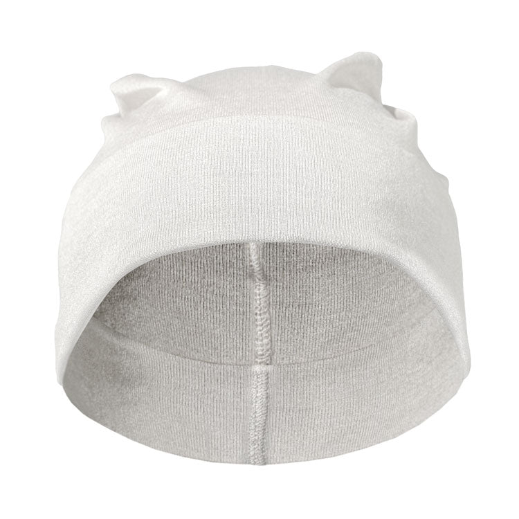 TRU47 Natural Silver Jersey Modal Beanie - Image 5