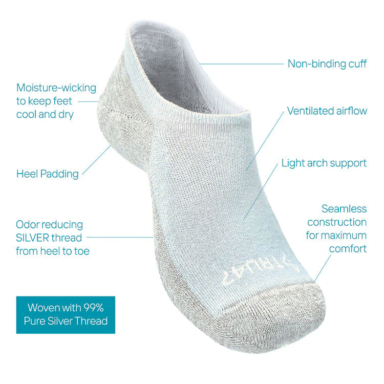 TRU47 Cotton Grounding Socks - No Show - Image 6