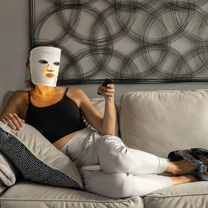 NovaaLab Red Light Glow Therapy Mask - Image 4