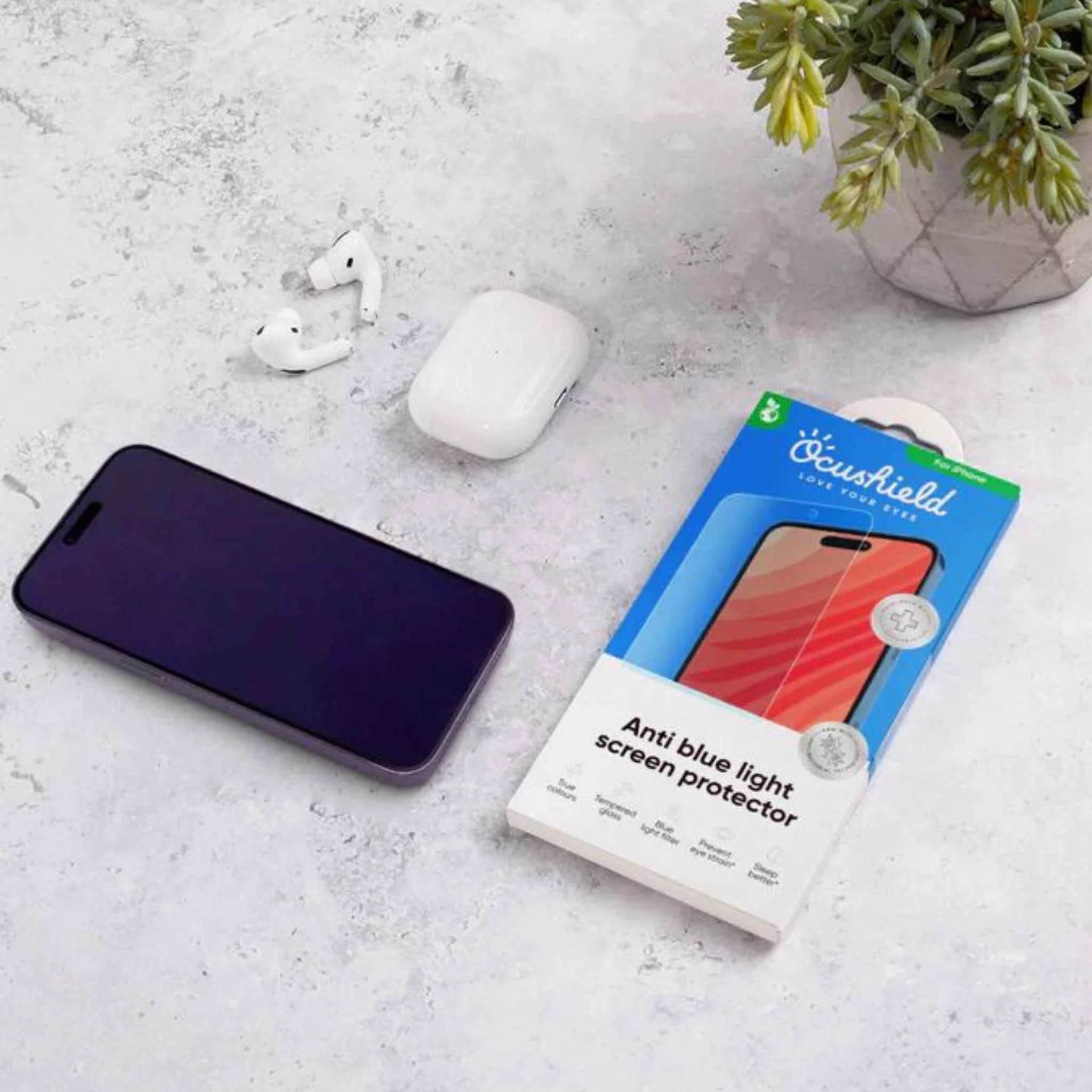 Ocushield Blue Light Screen Protector for iPhone - Image 6