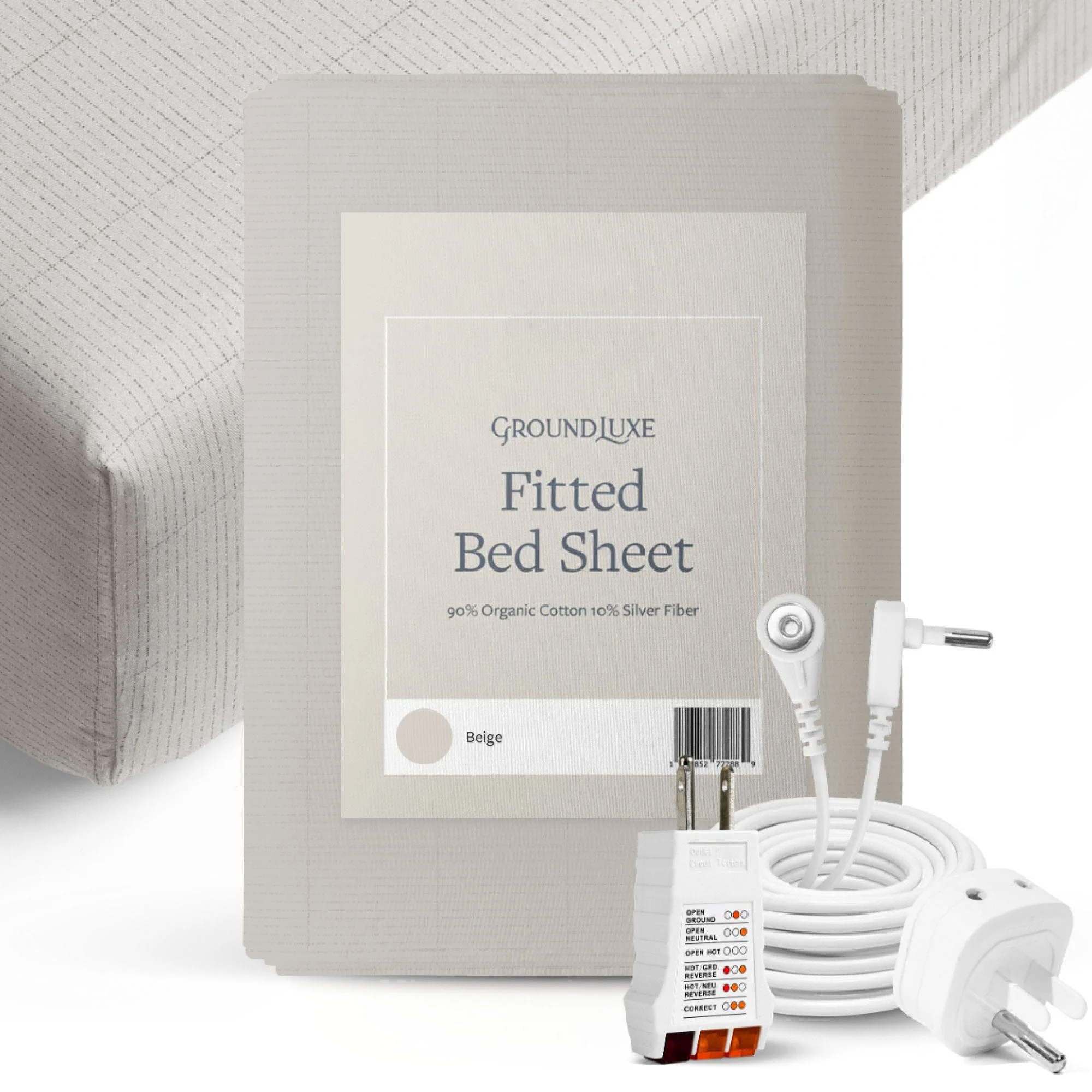 GroundLuxe Organic Fitted Grounding Sheet - Image 10