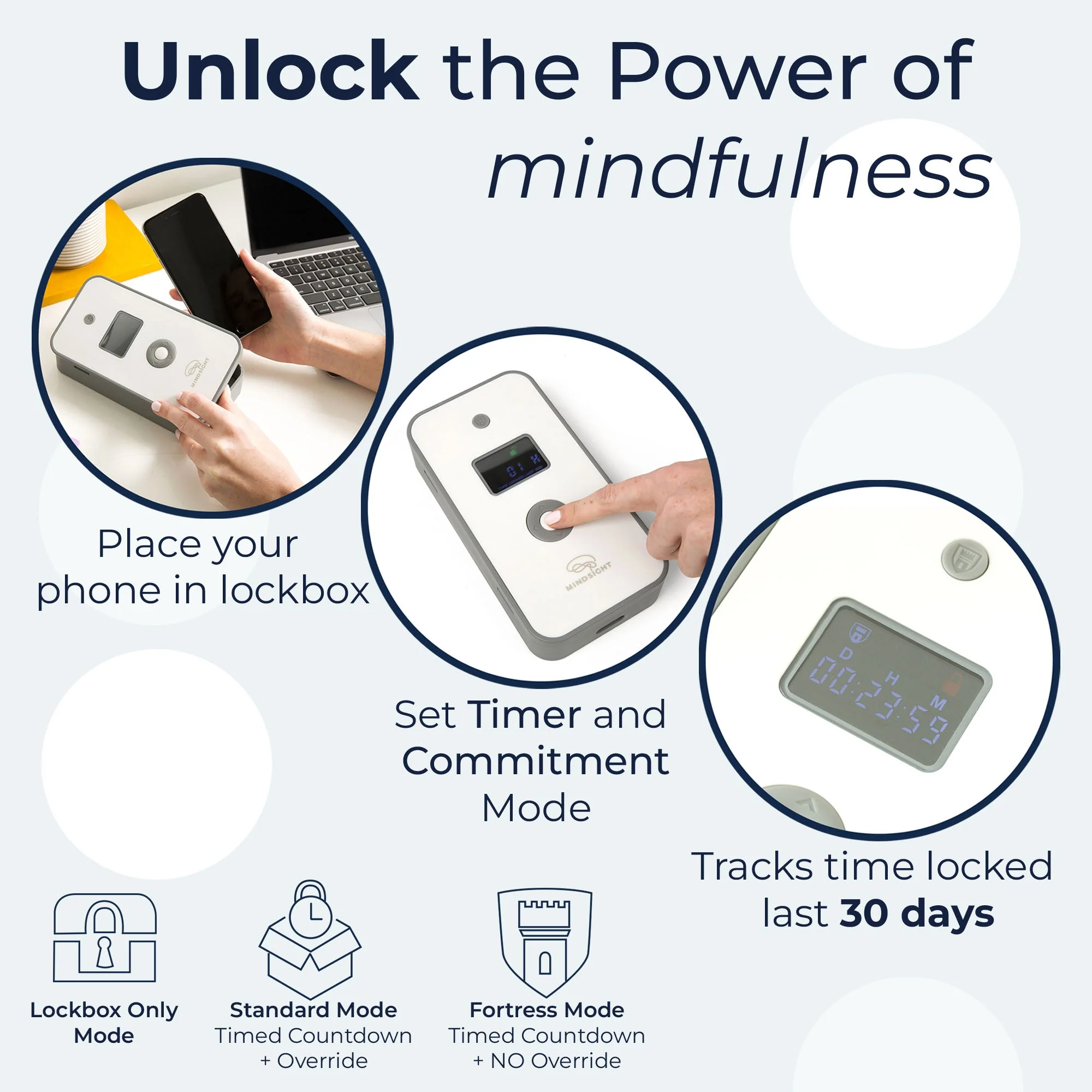 Mindsight Timed Lock Box for 1 Phone - Image 4