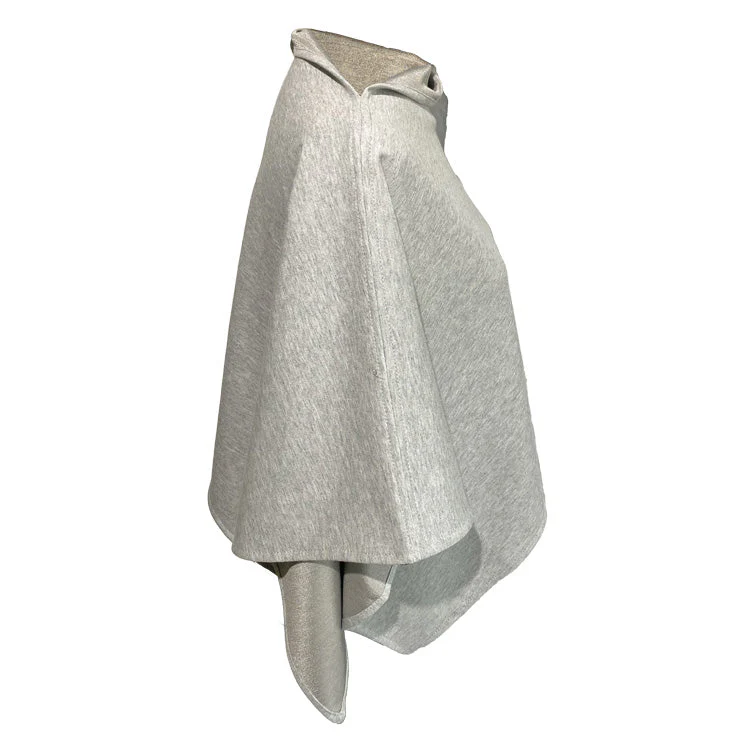 TRU47 Poncho Cotton Double Knit Heather-Short - Image 4