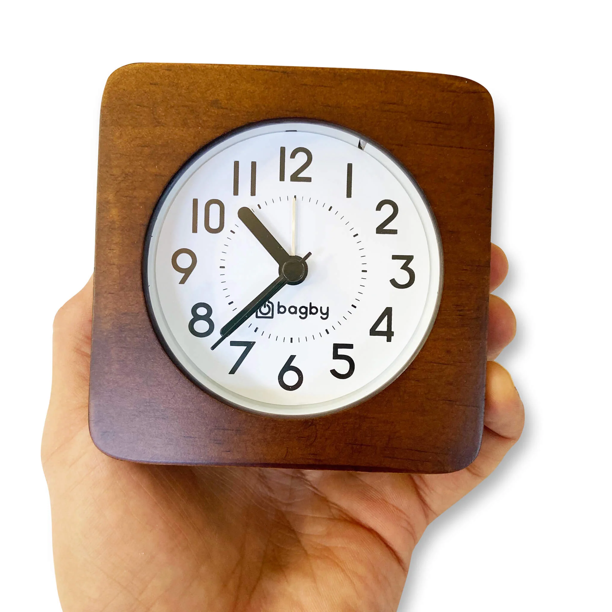 Bagby EMF-Free Classic Silent Analog Alarm Clock - Image 4