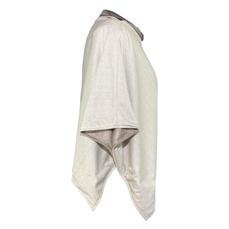TRU47 Reversible Mesh and Natural Modal Short Poncho - Image 7