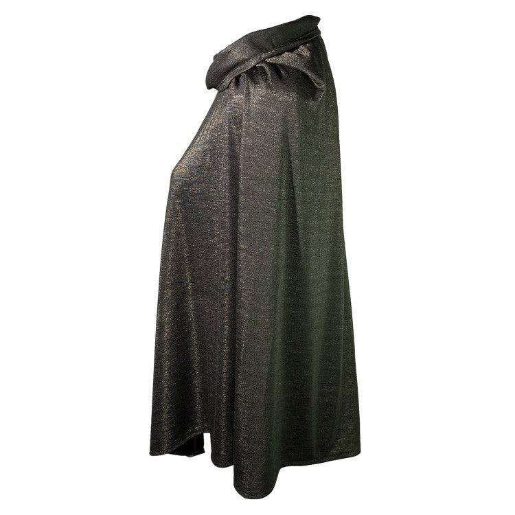 TRU47 Silver Jersey Modal Long Poncho - Image 3