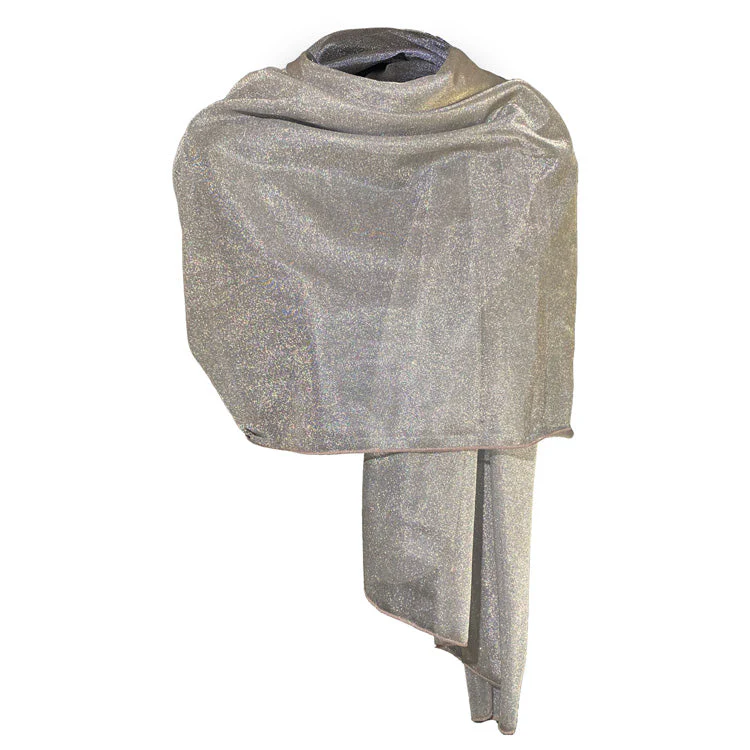 TRU47 Silver Mesh Shawl - Image 4
