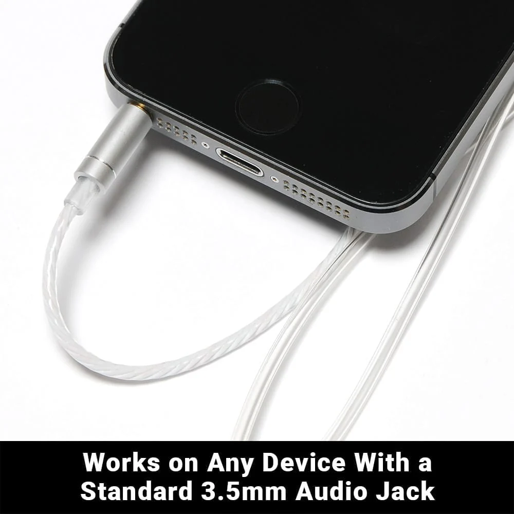 SYB Air Tubes - Anti-Radiation Headphones For EMF Protection - (Choose 3.5mm or USB-C) - Image 7