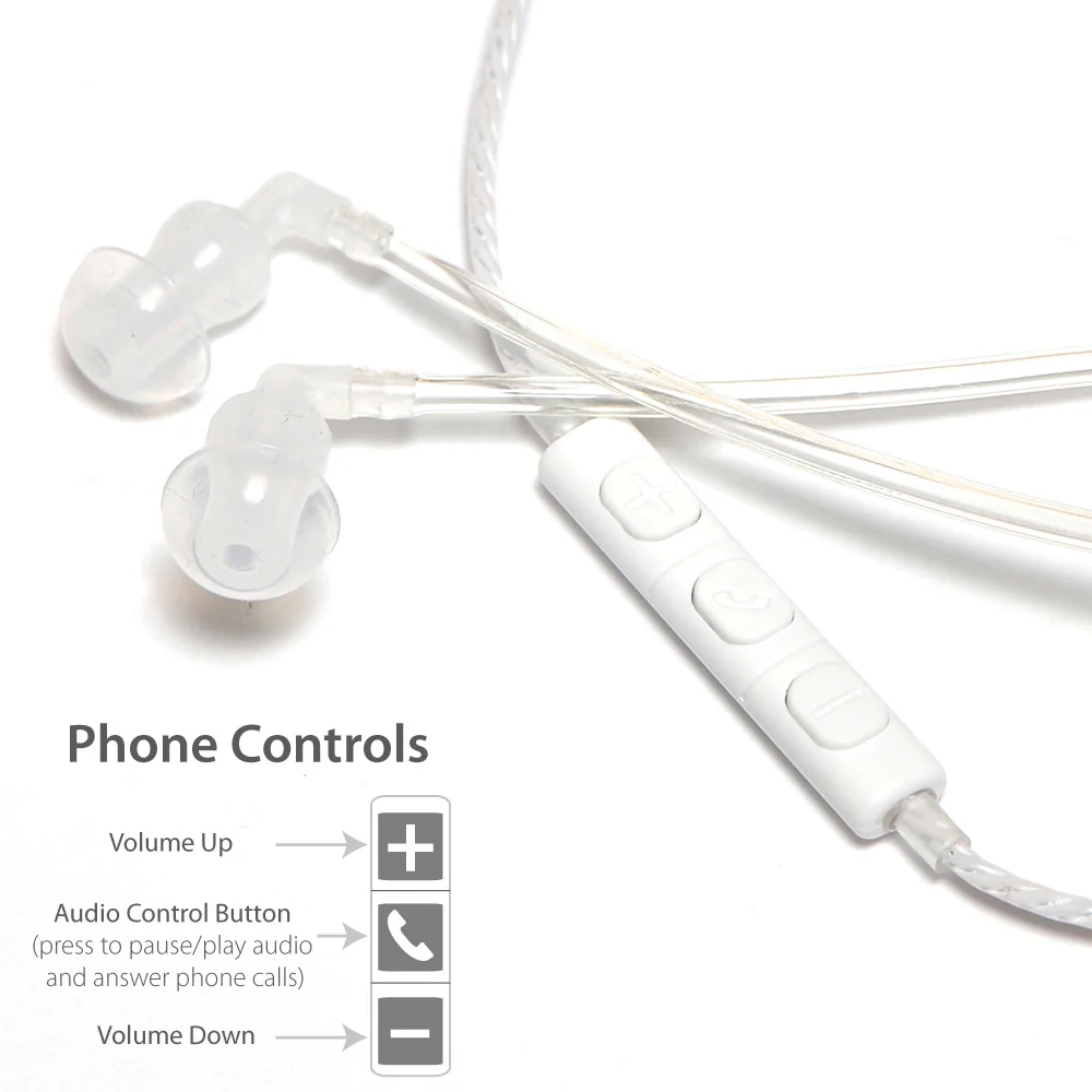 SYB Wrap-Around Air Tube Headphone Headset (Choose 3.5mm or USB-C) - Image 3